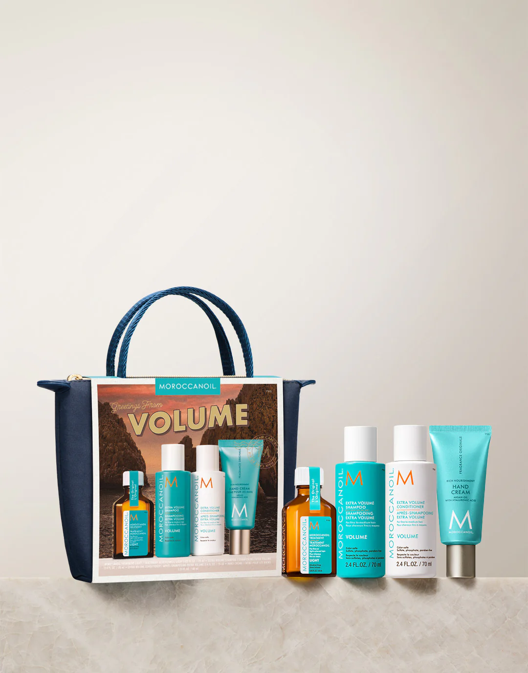 Volumisierendes Reiseset